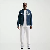 Nike Mens Long Sleeve Fleece Zipper Active Hoodie