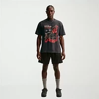 Nike Mens Crew Neck Long Sleeve Regular Fit Graphic T-Shirt