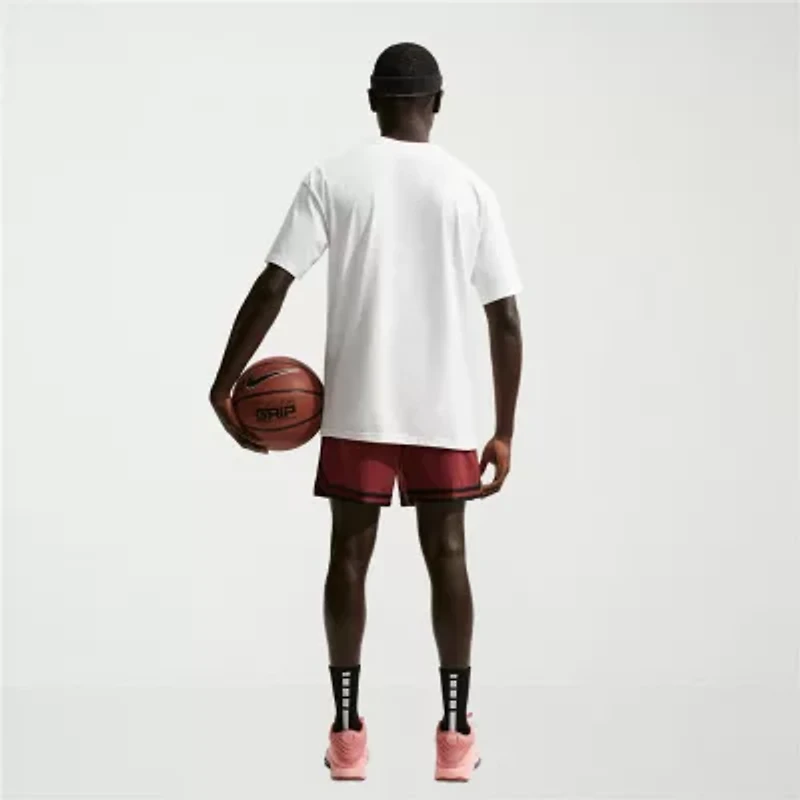 Nike Mens Crew Neck Short Sleeve Regular Fit Graphic T-Shirt