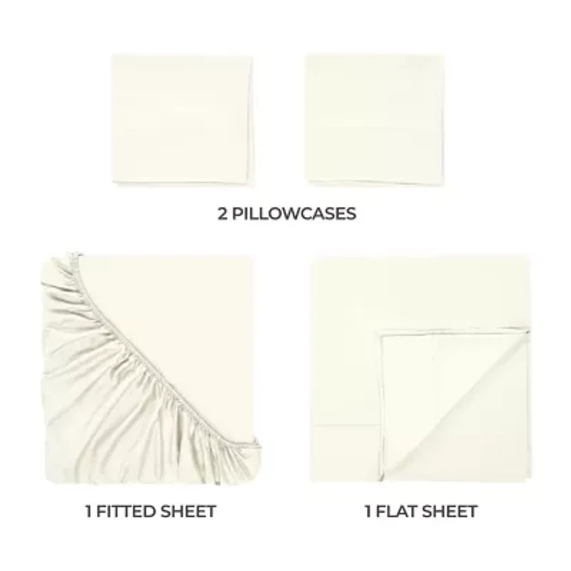 SUPERIOR® Beechwood Modal Cooling Soft 300tc Deep Pocket Sheet Set