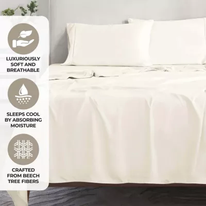 SUPERIOR® Beechwood Modal Cooling Soft 300tc Deep Pocket Sheet Set