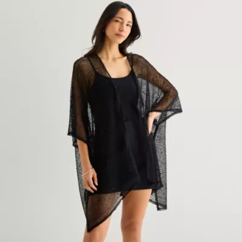 SOL and MER Popcorn Textured Topper Wrap