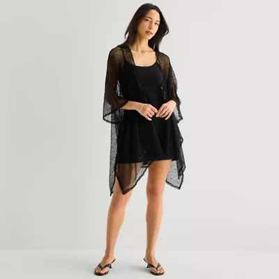 SOL and MER Popcorn Textured Topper Wrap