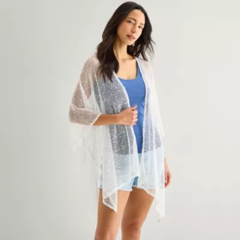 SOL and MER Popcorn Textured Topper Wrap