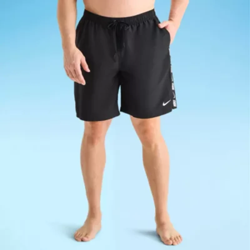 Nike Mens Big and Tall Drawstring Waist Swim Trunks