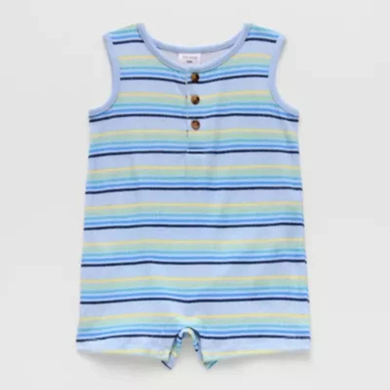 Okie Dokie Baby Boys Sleeveless Romper