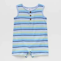 Okie Dokie Baby Boys Sleeveless Romper