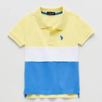 U.S. Polo Assn. Toddler Boys Short Sleeve Regular Fit Shirt