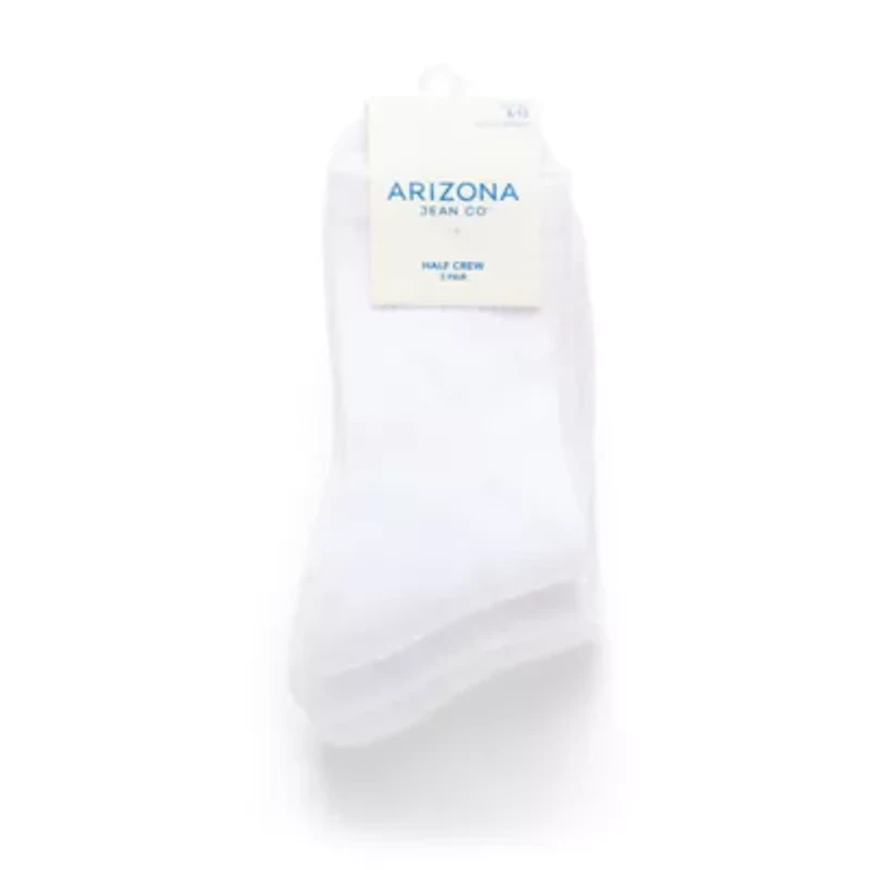 Arizona Mens 3 Pair Crew Socks