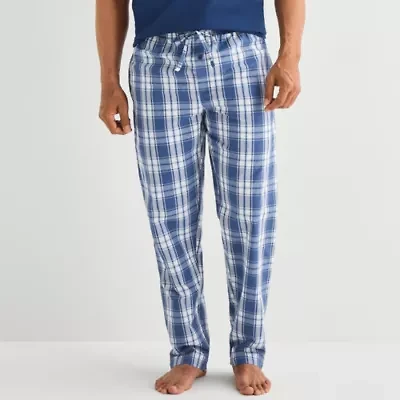 St. John's Bay Mens Poplin Pajama Pants
