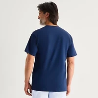 St. John's Bay Mens Crew Neck Short Sleeve Pajama Top