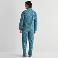 Stafford Mens Long Sleeve 2-pc. Pajama Sets