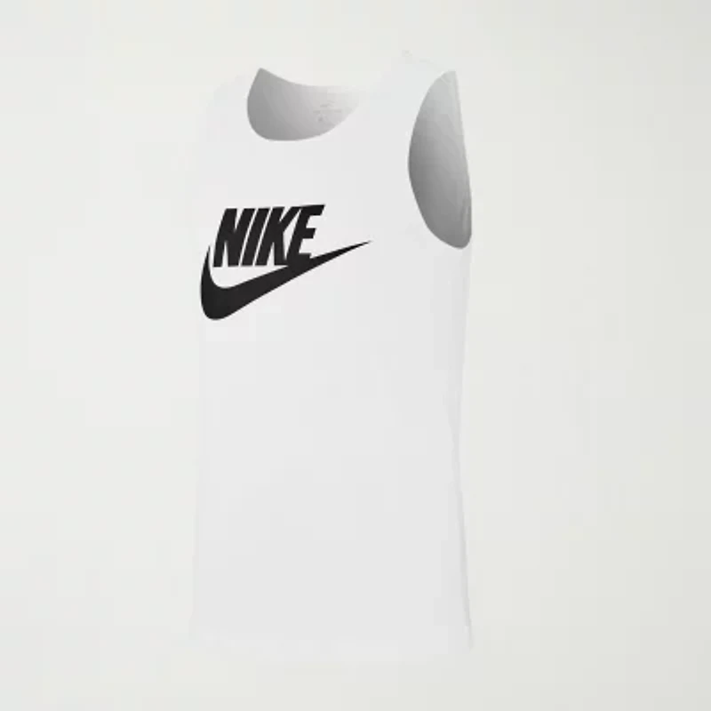 Nike Mens Crew Neck Sleeveless Muscle T-Shirt