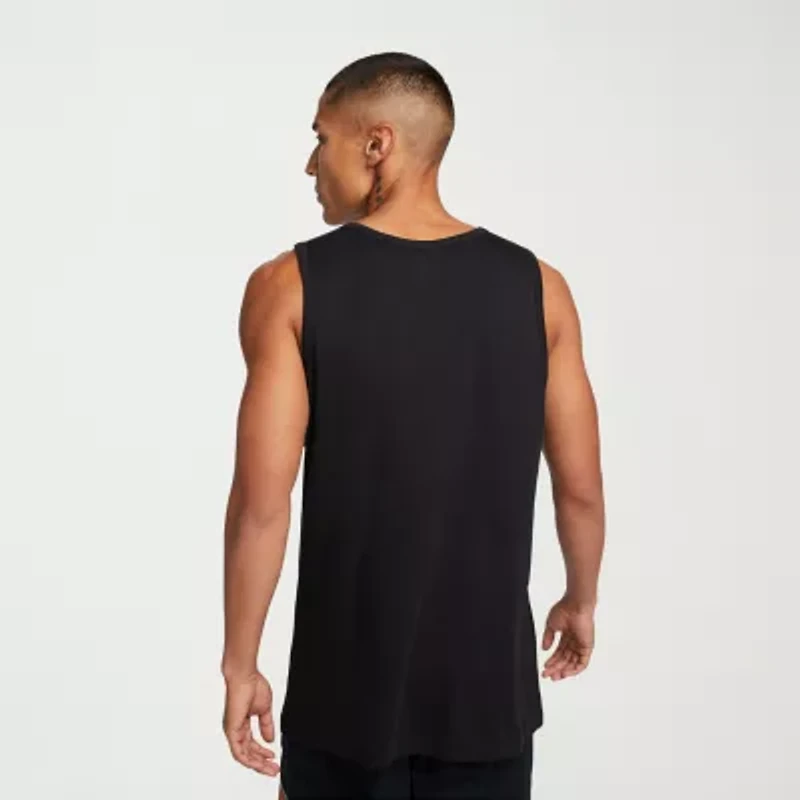 Nike Mens Crew Neck Sleeveless Muscle T-Shirt