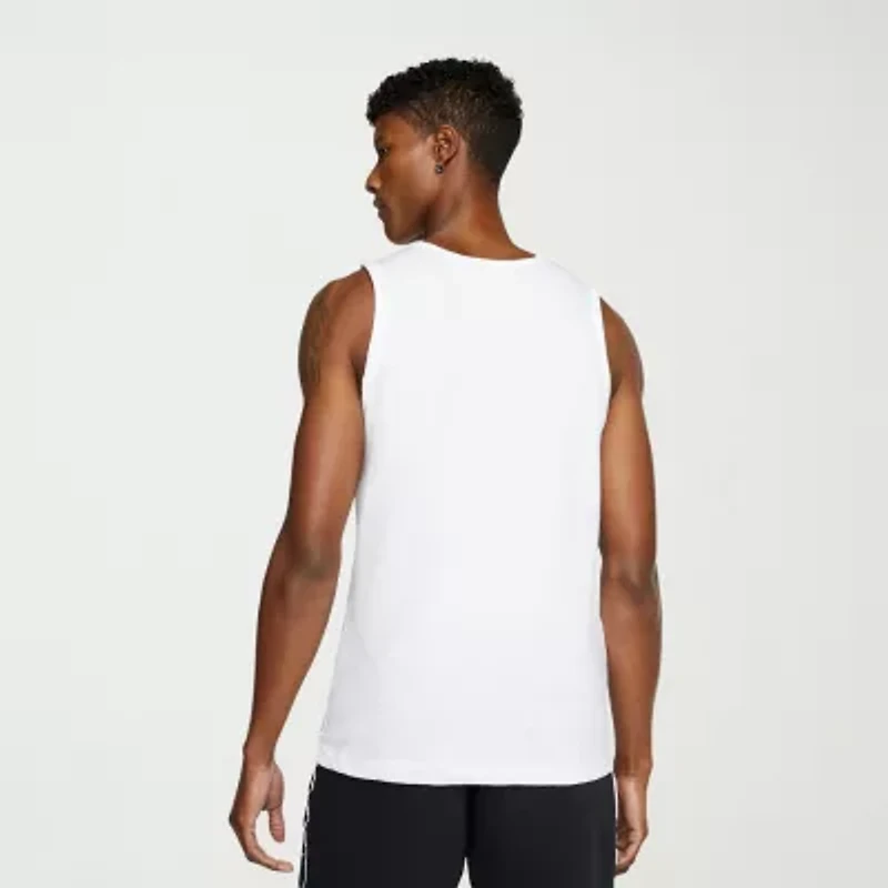 Nike Mens Crew Neck Sleeveless Muscle T-Shirt