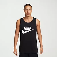 Nike Mens Crew Neck Sleeveless Muscle T-Shirt