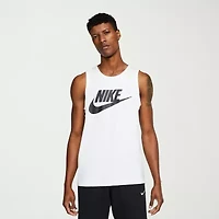 Nike Mens Crew Neck Sleeveless Muscle T-Shirt