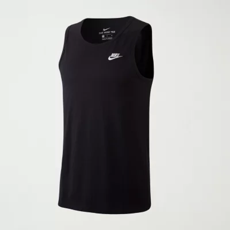 Nike Mens Crew Neck Sleeveless Muscle T-Shirt