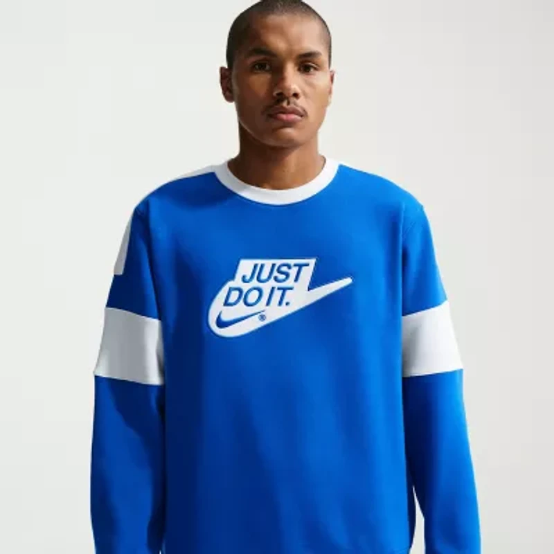 Nike Mens Crew Neck Long Sleeve Sweatshirt