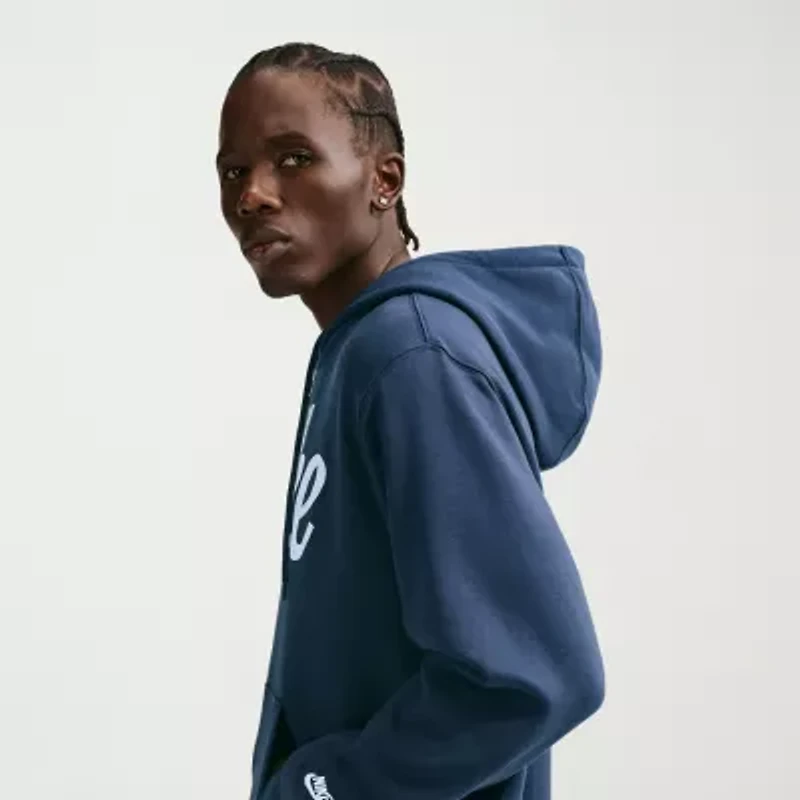 Nike Mens Long Sleeve Fleece Zipper Active Hoodie