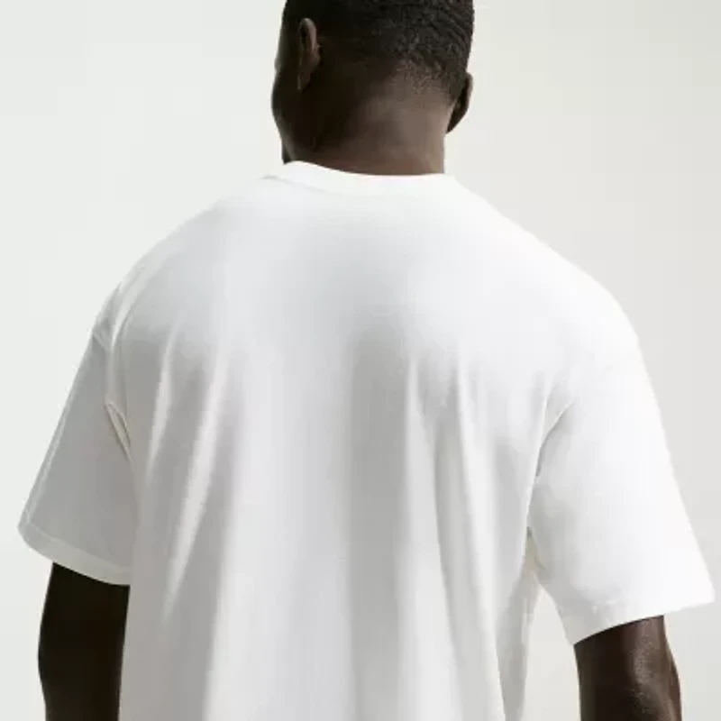 Nike Mens Crew Neck Short Sleeve Regular Fit Graphic T-Shirt