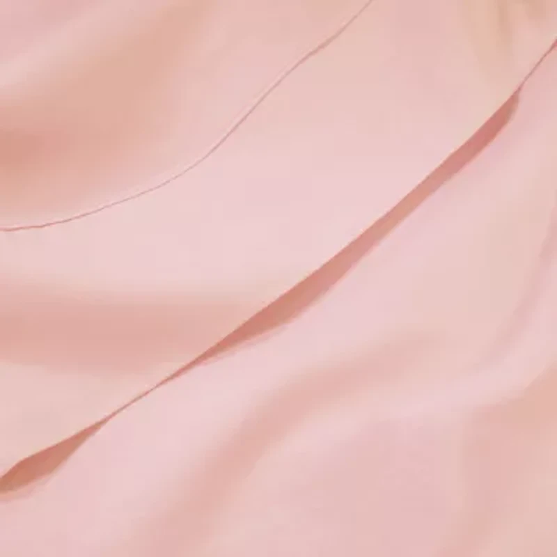 SUPERIOR® Percale Cotton Crisp Cool Breathable 300tc Deep Pocket Sheet Set