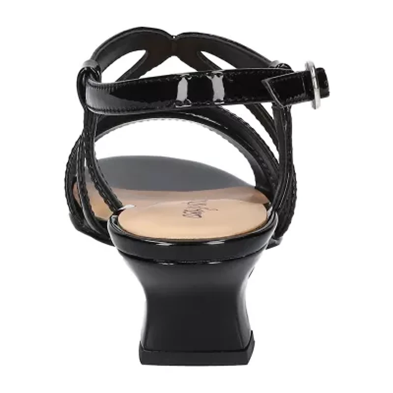 Easy Street Womens Blissful Heeled Sandals