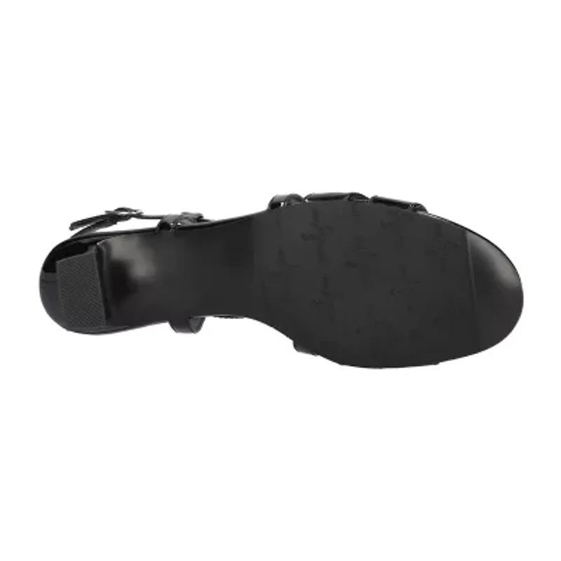 Easy Street Womens Blissful Heeled Sandals