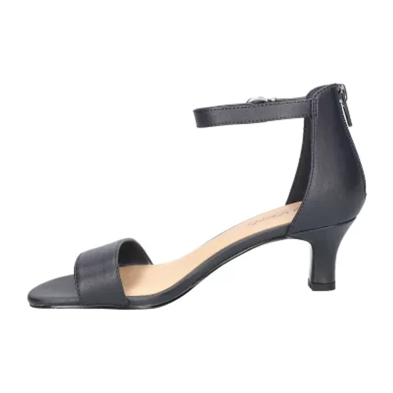 Easy Street Womens Shalee Heeled Sandals