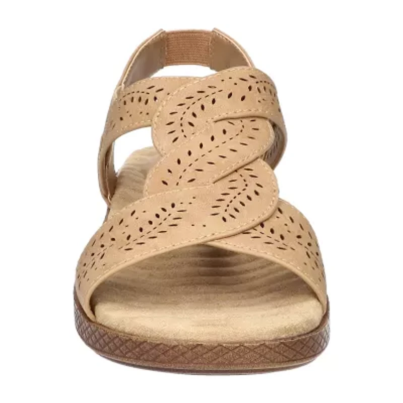 Easy Street Womens Weare Wedge Sandals