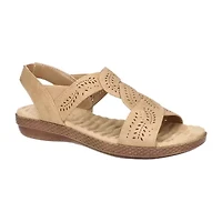 Easy Street Womens Weare Wedge Sandals