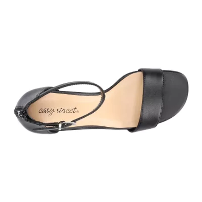 Easy Street Womens Shalee Heeled Sandals