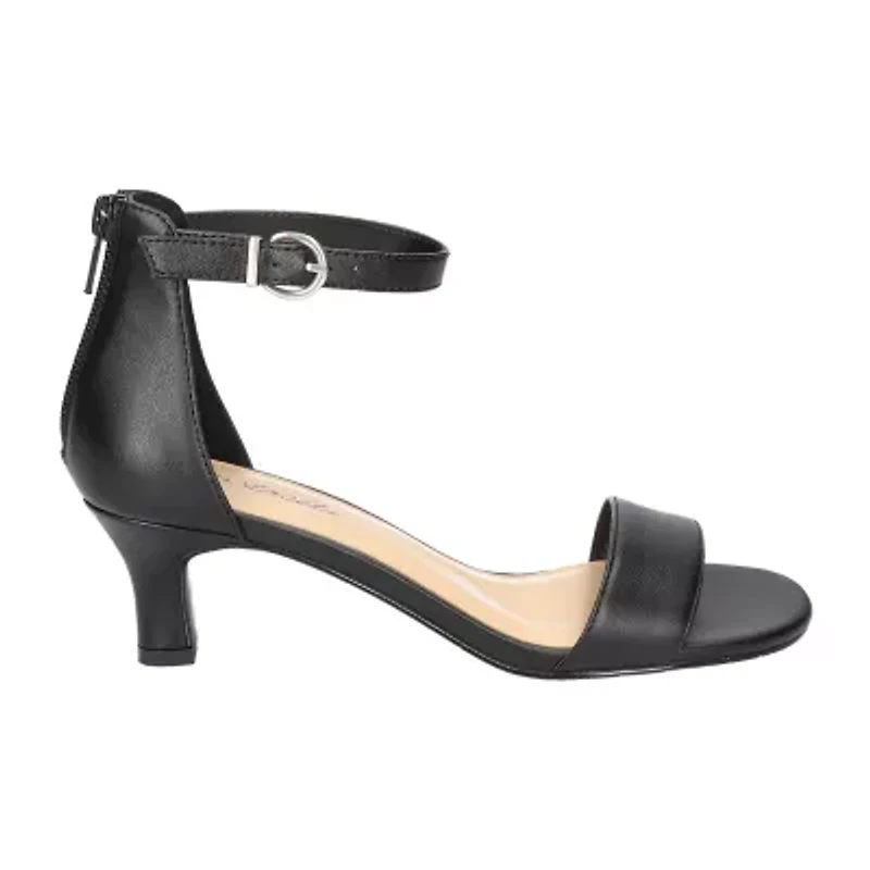 Easy Street Womens Shalee Heeled Sandals