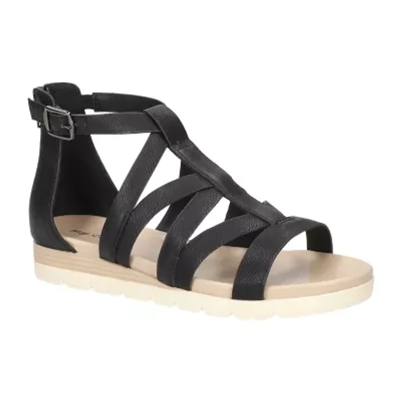Easy Street Womens Vila Wedge Sandals