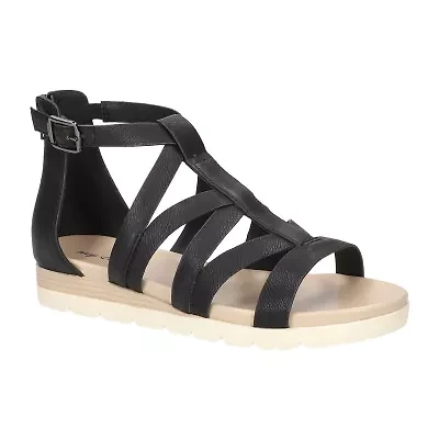 Easy Street Womens Vila Wedge Sandals