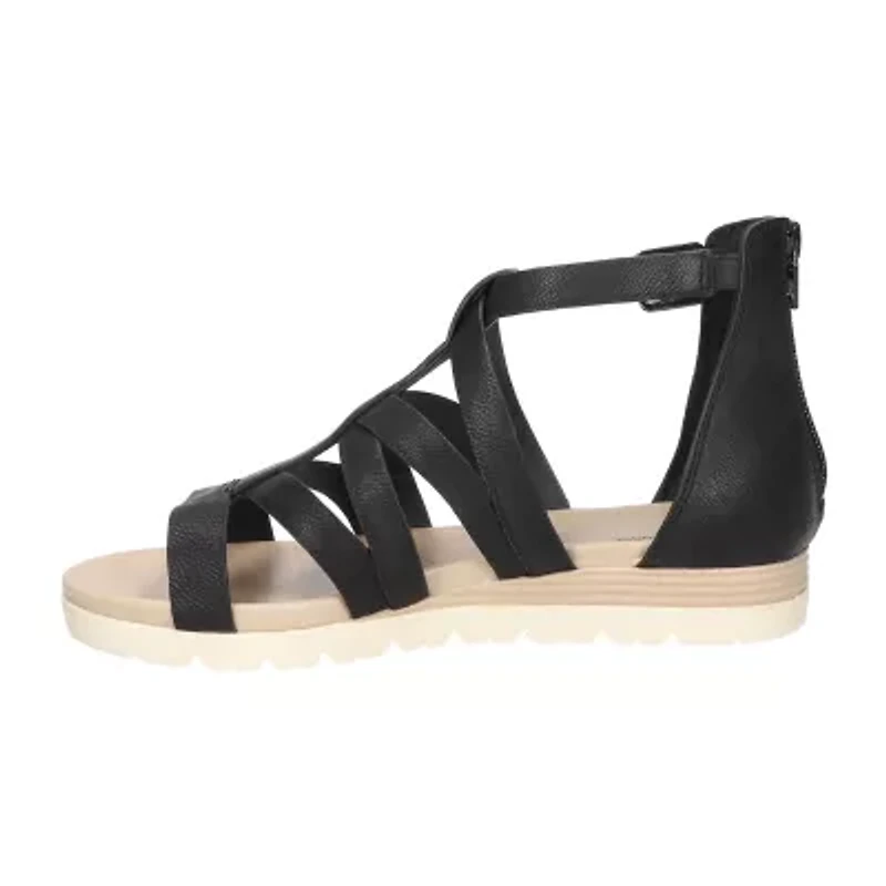 Easy Street Womens Vila Wedge Sandals
