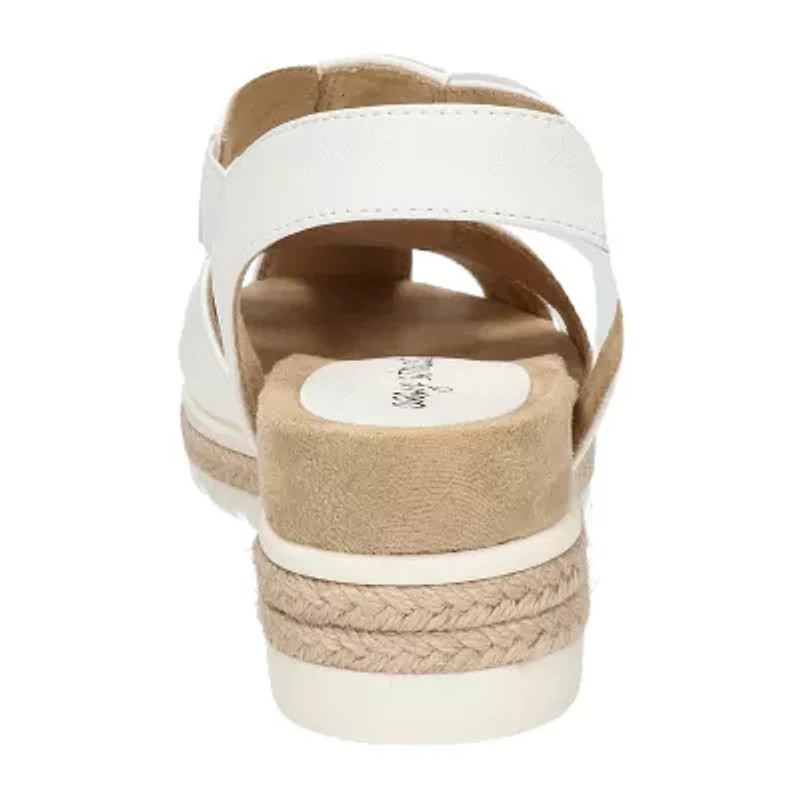 Easy Street Womens Freeport Wedge Sandals