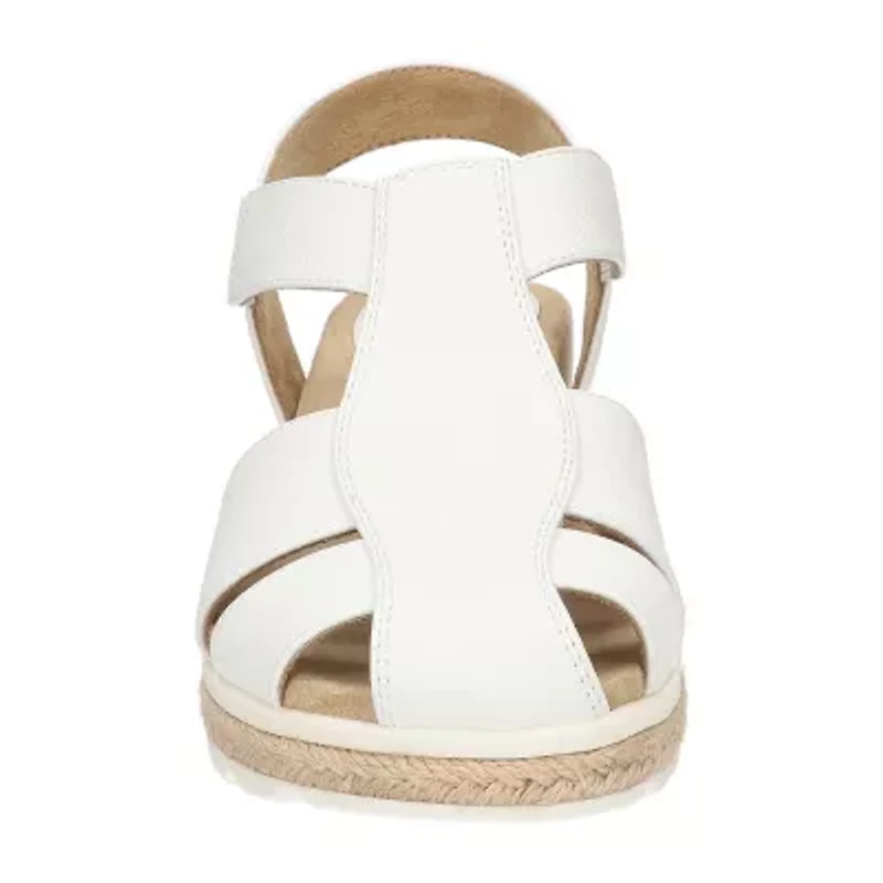 Easy Street Womens Freeport Wedge Sandals