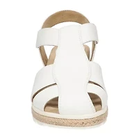Easy Street Womens Freeport Wedge Sandals