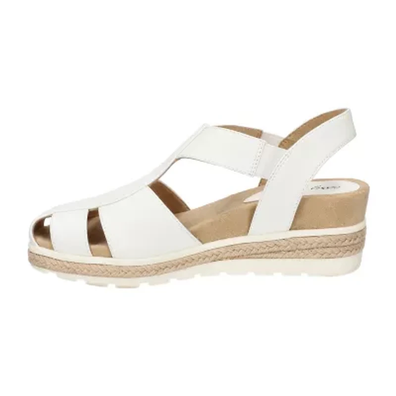 Easy Street Womens Freeport Wedge Sandals