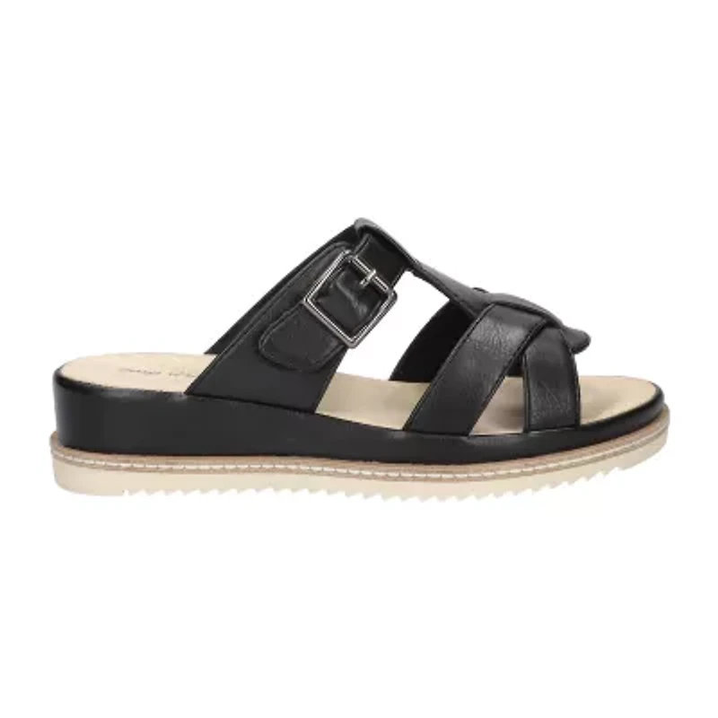 Easy Street Womens Joby Slide Sandals