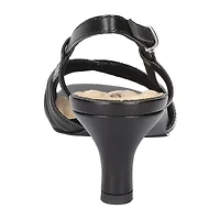 Easy Street Womens Delite Heeled Sandals
