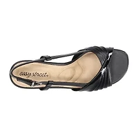 Easy Street Womens Delite Heeled Sandals