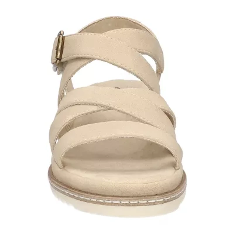 Easy Street Womens Madeline Wedge Sandals
