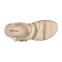 Easy Street Womens Madeline Wedge Sandals