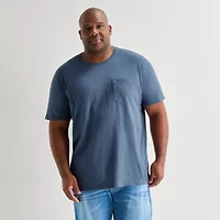 mutual weave Mens Crew Neck Short Sleeve Big and Tall T-Shirt