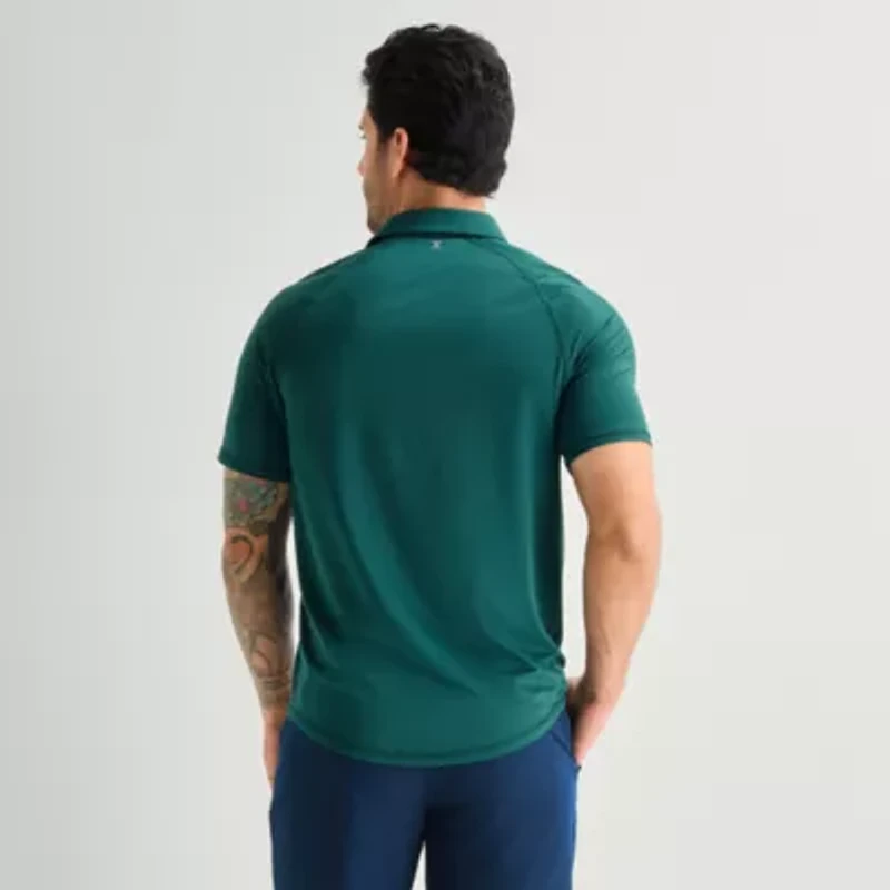 Xersion Mens Short Sleeve Polo Shirt