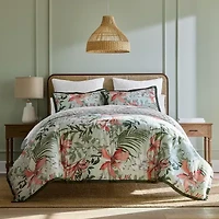 Liz Claiborne Ellis 3-pc. Floral Reversible Comforter Set