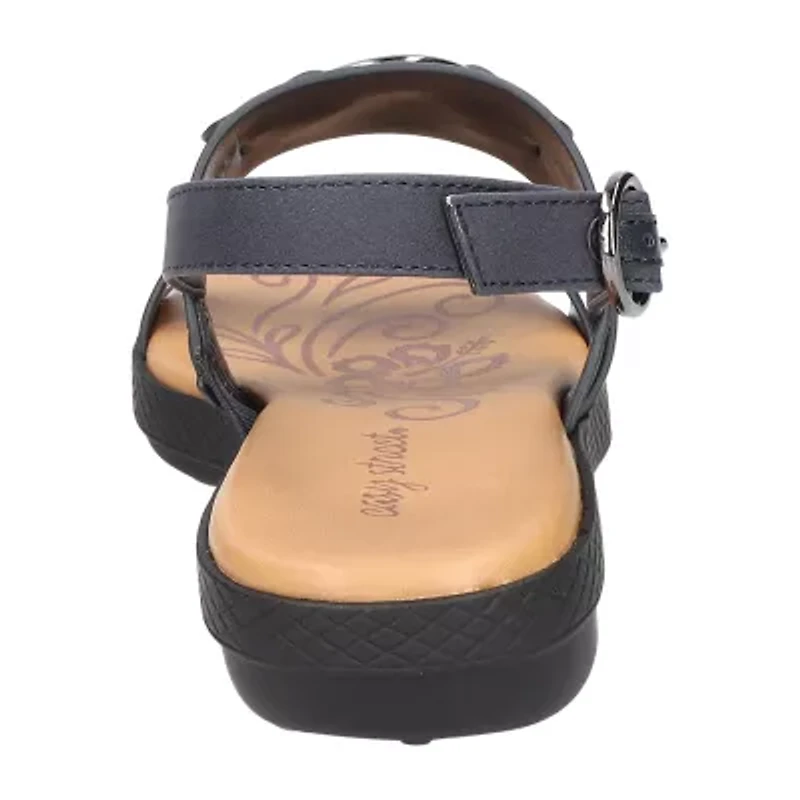 Easy Street Womens Cohen Wedge Sandals