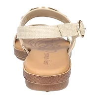 Easy Street Womens Cohen Wedge Sandals